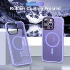 For iPhone 11 MagSafe Magnetic Skin Feel Frosted Phone Case(Light Purple) - 2