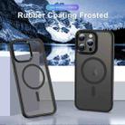 For iPhone 13 Pro MagSafe Magnetic Skin Feel Frosted Phone Case(Black) - 2