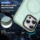 For iPhone 14 Plus MagSafe Magnetic Skin Feel Frosted Phone Case(Light Green) - 3