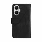For Xiaomi Poco F7 Dual-color 9 Card Slots Zipper Wallet Leather Phone Case(Black) - 3