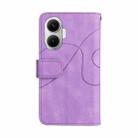 For Xiaomi Poco F7 Dual-color 9 Card Slots Zipper Wallet Leather Phone Case(Purple) - 3