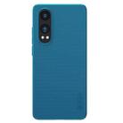 For OnePlus Nord CE4 Lite / OPPO K12x NILLKIN Frosted PC Phone Case(Blue) - 1