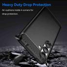 For Samsung Galaxy S25 5G Carbon Fiber Brushed Texture TPU Phone Case(Black) - 3