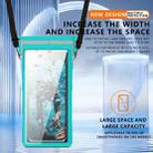 RedPepper 15m Depth Waterproof Phone Diving Pouch with Suction Cup(Grass Blue) - 2