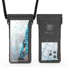 RedPepper 15m Depth Waterproof Phone Diving Pouch with Suction Cup(Black) - 1