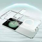 For Samsung Galaxy Z Flip5 Transparent Airbag Shockproof MagSafe Phone Case - 3