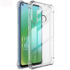 For HTC Desire 20 Pro IMAK All-inclusive Shockproof Airbag TPU Case with Screen Protector(Transparent) - 1