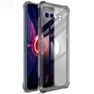 For Asus ROG Phone 3 ZS661KS IMAK All-inclusive Shockproof Airbag TPU Case with Screen Protector(Transparent Black) - 1