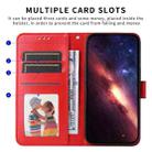 For Redmi Note 14 4G 164.84mm Embossed Sunflower Leather Phone Case(Red) - 3