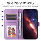 For Samsung Galaxy S25 Edge 5G Embossed Sunflower Leather Phone Case(Purple) - 3
