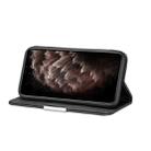 For iPhone 12 Pro Max Litchi Texture Horizontal Flip Leather Case with Holder & Card Slots(Black) - 5