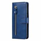 For Samsung Galaxy S25 Ultra 5G Fashion Calf Texture Zipper Leather Phone Case(Blue) - 2