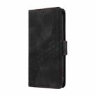 For Samsung Galaxy S25 5G Embossed Rhombus Starry Leather Phone Case(Black) - 2
