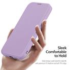 For iPhone 16e DUX DUCIS Skin X Pro Series MagSafe Ring Holder Leather Phone Case(Purple) - 2