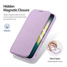 For iPhone 17 Air DUX DUCIS Skin X Pro Series MagSafe Ring Holder Leather Phone Case(Purple) - 2