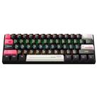 ONIKUMA G55 61 Keys RGB Colorful Lighting Wired Gaming Mechanical Keyboard(Black) - 1