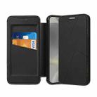 For Samsung Galaxy S24 5G Magnetic Armor Series RFID Card Slots Leather Phone Case(Black) - 1