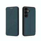 For Samsung Galaxy S25+ 5G Magnetic Armor Series RFID Card Slots Leather Phone Case(Green) - 2