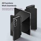 For Samsung Galaxy Z Fold7 5G DUX DUCIS Bril Series PU + TPU Phone Case with Pen Slot(Black) - 3