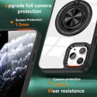 For iPhone 13 Pro Max Magnetic Rotating Ring Holder Phone Case(Black) - 2