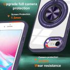 For iPhone SE 2022 / 2020 / 8 / 7 Magnetic Rotating Ring Holder Phone Case(Dark Purple) - 2