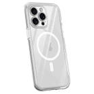 For iPhone 14 Pro Max Vacuum Airbag Y1 Series Transparent MagSafe Magnetic Phone Case(Transparent) - 1