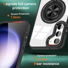 For Samsung Galaxy S23 5G Magnetic Rotating Ring Holder Phone Case(Black) - 2