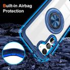 For Samsung Galaxy S23 5G Magnetic Rotating Ring Holder Phone Case(Dark Blue) - 3