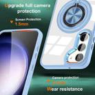 For Samsung Galaxy S23+ 5G Magnetic Rotating Ring Holder Phone Case(Light Blue) - 2