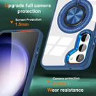 For Samsung Galaxy S23+ 5G Magnetic Rotating Ring Holder Phone Case(Dark Blue) - 2