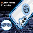 For Samsung Galaxy A15 Magnetic Rotating Ring Holder Phone Case(Light Blue) - 3