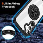 For Samsung Galaxy A55 Magnetic Rotating Ring Holder Phone Case(Black) - 3