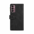 For Samsung Galaxy M35 5G ESEBLE Retro Frosted RFID Flip Leather Phone Case(Black) - 3