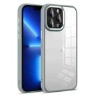 For iPhone 13 Pro Colorful Armor Lens Film Transparent Phone Case(Grey) - 1