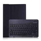 A500 For Samsung Galaxy Tab A7 T500/T505 10.4 inch 2020 Detachable Bluetooth Keyboard Ultrathin Horizontal Flip Leather Tablet Case with Holder & Elastic Band(Black) - 1