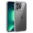 For iPhone 13 Pro Max Colorful Armor Lens Film Translucent Phone Case(Grey) - 1