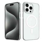 For iPhone 15 Pro Color Edge Skin Feel Frosted MagSafe Magnetic Phone Case(Grey) - 1
