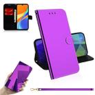For Xiaomi Redmi 9C Imitated Mirror Surface Horizontal Flip Leather Case with Holder & Card Slots & Wallet & Lanyard(Purple) - 1
