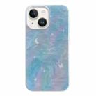 For iPhone 14 Jelly 2 in 1 TPU Hybrid PC Phone Case(Dyeing Butterfly) - 1