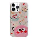 For iPhone 14 Pro Jelly 2 in 1 TPU Hybrid PC Phone Case(Lucky Monster) - 1