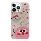 For iPhone 13 Pro Max Jelly 2 in 1 TPU Hybrid PC Phone Case(Lucky Monster) - 1