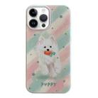 For iPhone 13 Pro Jelly 2 in 1 TPU Hybrid PC Phone Case(Carrot Puppy) - 1