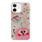 For iPhone 12 Jelly 2 in 1 TPU Hybrid PC Phone Case(Lucky Monster) - 1