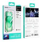 For iPhone 16 Pro Max hoco A39 0.15mm Etched 3D HD Tempered Film - 4