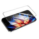 For iPhone 16 Pro Max hoco A39 0.15mm Etched 3D HD Tempered Film - 5