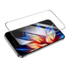 For iPhone 16 Plus hoco A39 0.15mm Etched 3D HD Tempered Film - 5