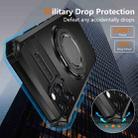 For iPhone 11 Pro Max Rotating Magnetic Holder Phone Case(Black) - 3
