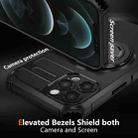 For iPhone 12 Pro Max Rotating Magnetic Holder Phone Case(Black) - 2