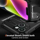 For iPhone 14 Plus Rotating Magnetic Holder Phone Case(Black) - 2