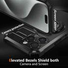 For iPhone 15 Pro Max Rotating Magnetic Holder Phone Case(Black) - 2